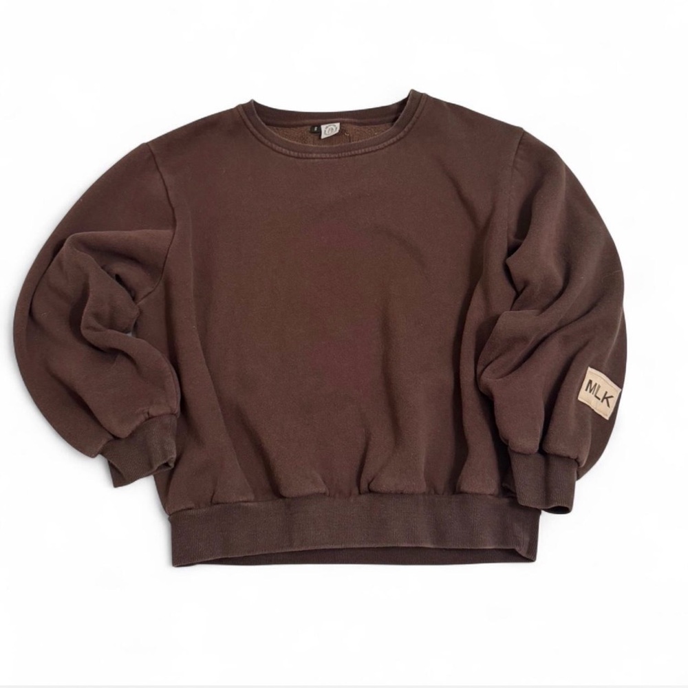 Brown Milkstain Sweatshirt size small